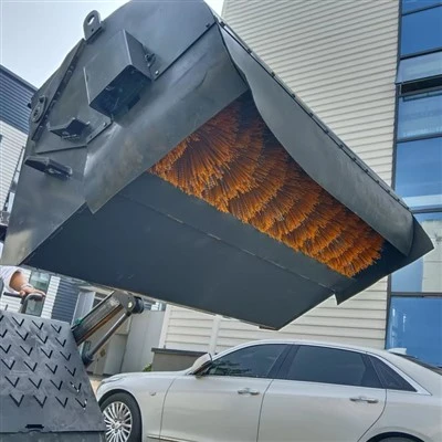 Mini Skid Steer Box măturător de mătură